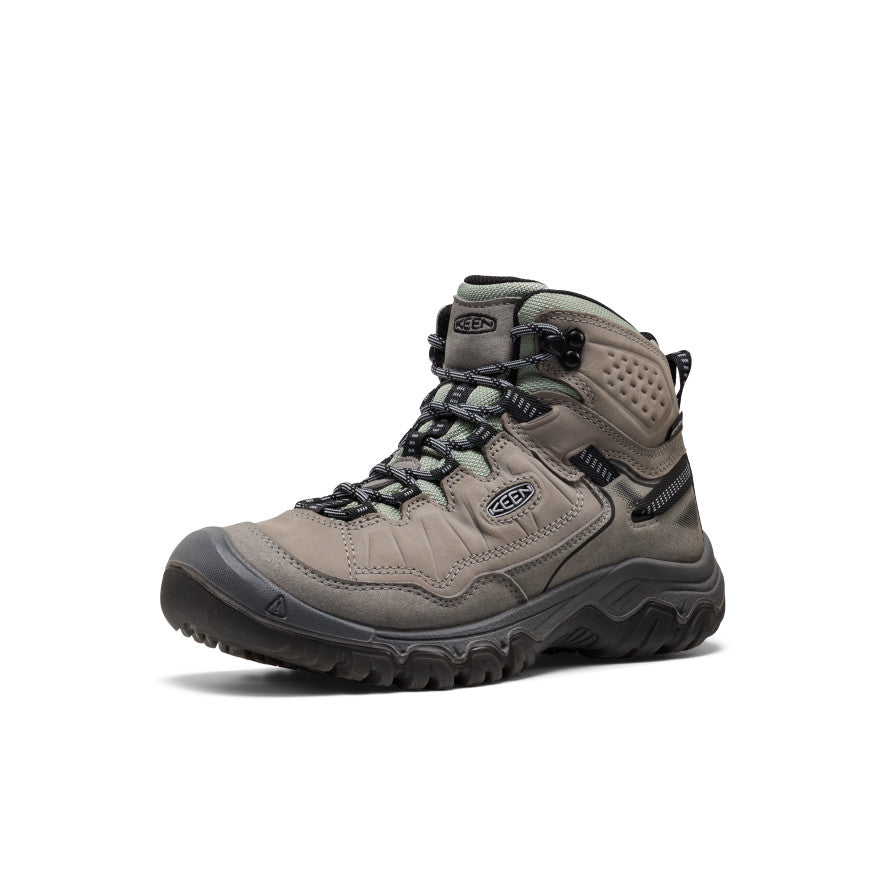 Women's Targhee IV Waterproof Hiking Boot - Steel Grey/Lily Pad Steel Grey/Lily Pad - Image 3