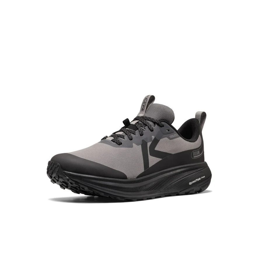 Waterproof trail running shoe with lightweight cushioning and confident all-terrain grip