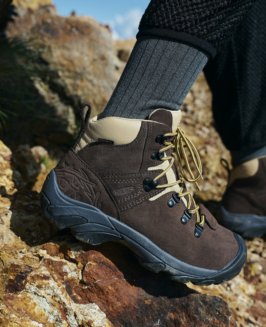 Women's Pyrenees Waterproof Hiking Boot Brown – Keen Footwear UK