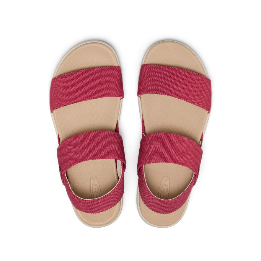 Women's Elle Backstrap Sandal - Garnet/Birch Garnet/Birch - Image 4