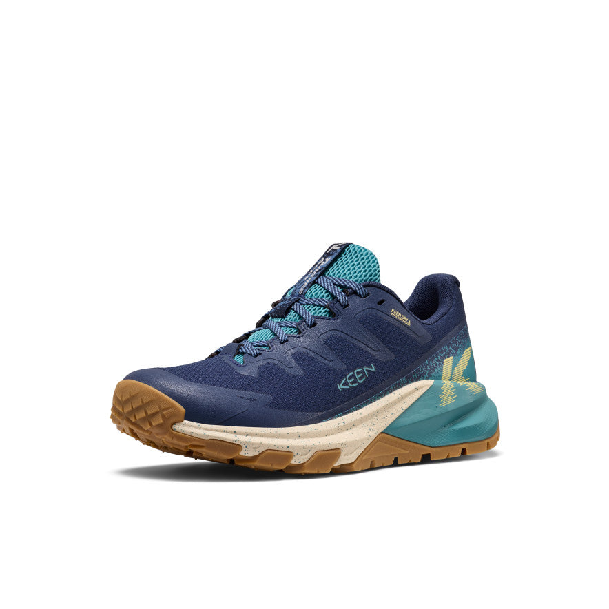 Women's Targhee Apex Waterproof Hiking Shoe - Naval Academy/Brittany Blue Women's targhee apex waterproof hiking shoe in naval academy and brittany blue with breathable mesh - Image 1