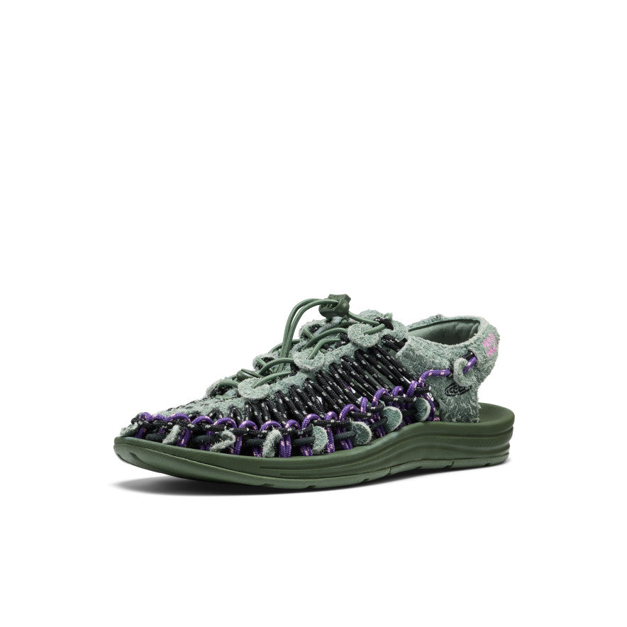 All Gender UNEEK Leather Henrik Vibskov Sneaker - Green Spring Green Spring - Image 3
