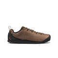 Men's jasper nylon waterproof sneaker in canteen color with brown and black keen hiking shoe