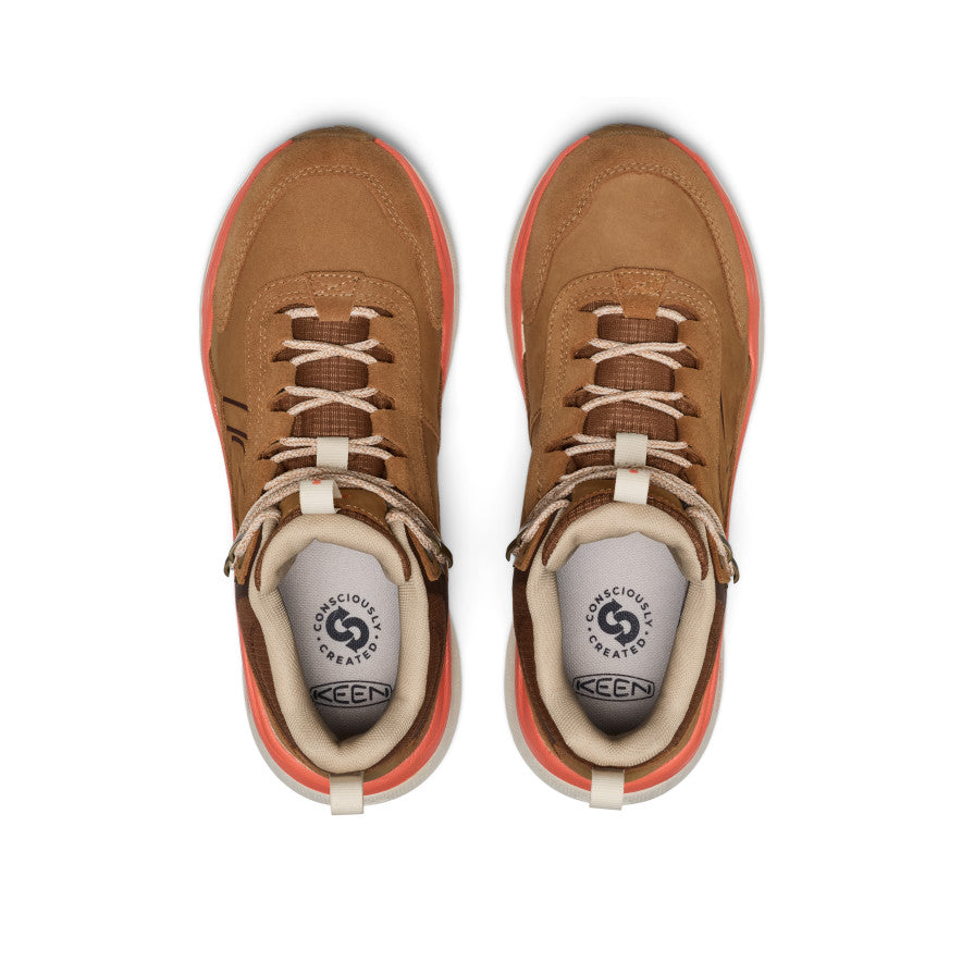 Women's Leiki Waterproof Leather Hiking Boot - Chipmunk/Birch Chipmunk/Birch - Image 4