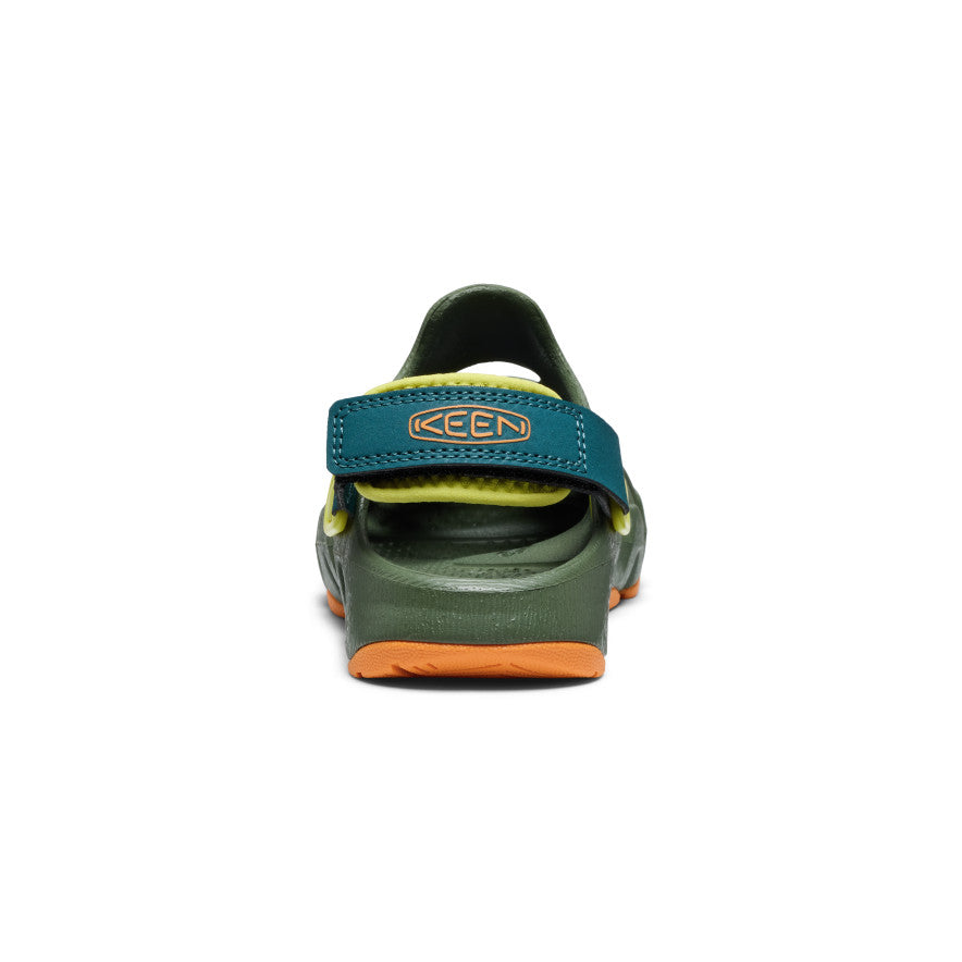 Little Kids' HyperFLT Clog - Bronze Green/Orange Peel Bronze Green/Orange Peel - Image 5