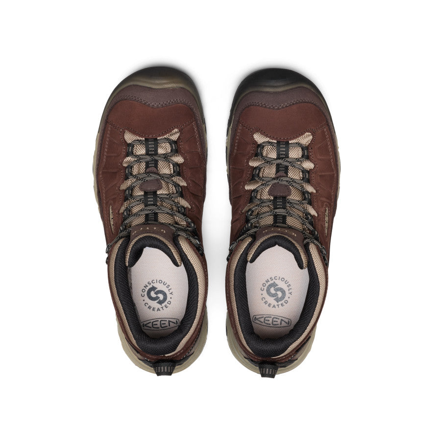 Men's Targhee IV Waterproof Hiking Boot - Java/Brindle Java/Brindle - Image 4