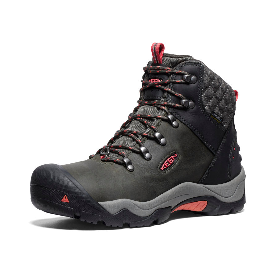 Women's Revel III Waterproof Winter Boot - Black/Rose Black/Rose - Image 3