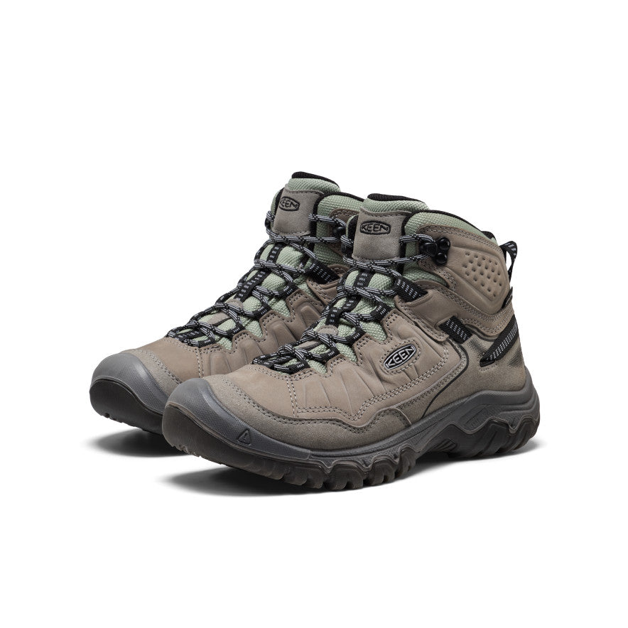 Women's Targhee IV Waterproof Hiking Boot - Steel Grey/Lily Pad Steel Grey/Lily Pad - Image 2
