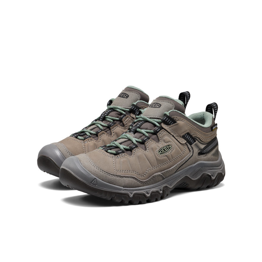 Women's Targhee IV Waterproof Hiking Shoe - Steel Grey/Lily Pad Steel Grey/Lily Pad - Image 2