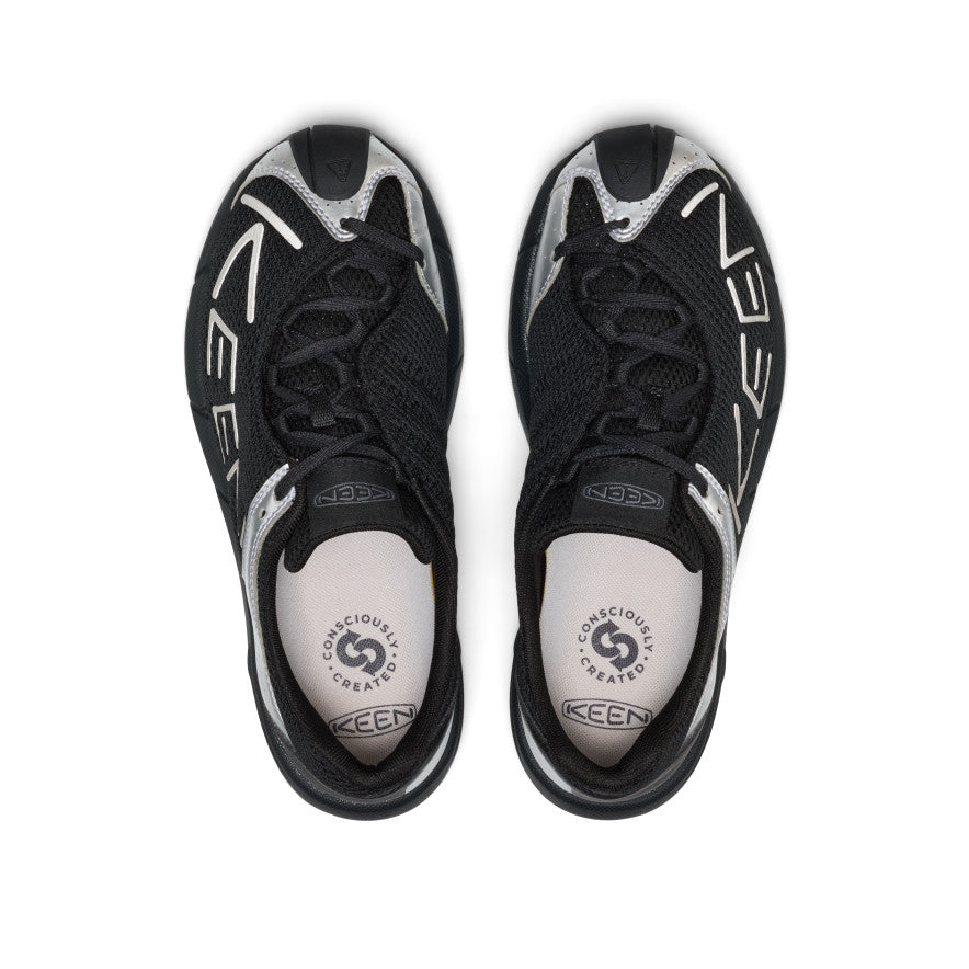 Women's A86 Trail Running Shoe - Black/Silver Black/Silver - Image 4