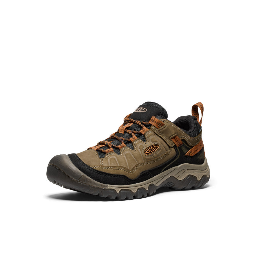 Men's Targhee IV Waterproof Hiking Shoe - Sea Turtle/Roasted Pecan Sea Turtle/Roasted Pecan - Image 3