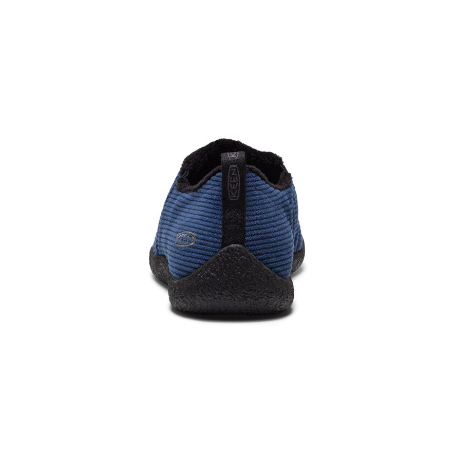 Men's Howser II - Naval Academy Corduroy Men's howser ii slip-on shoe in naval academy blue corduroy with black rubber sole and heel pull - Image 1