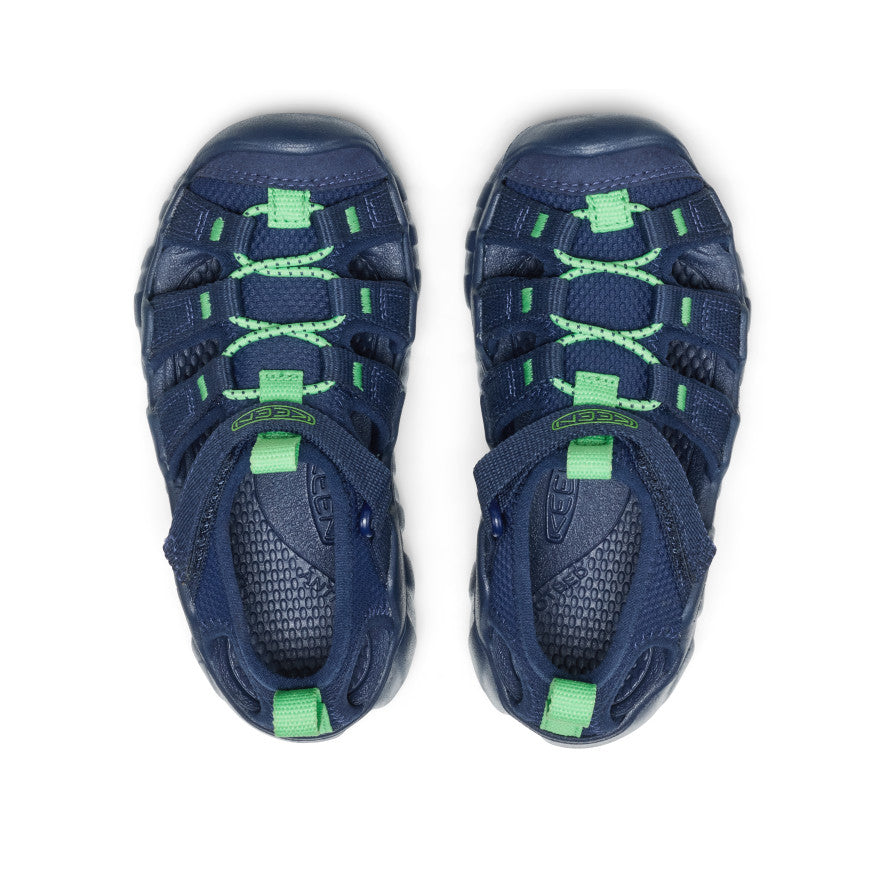 Little Kids' Hyperport H2 Sandal - Naval Academy/Vibrant Green Naval Academy/Vibrant Green - Image 4