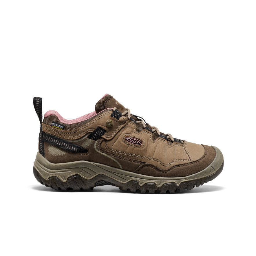 Women's Targhee IV Waterproof Hiking Shoe - Brindle/Nostalgia Rose Brindle/Nostalgia Rose - Image 1