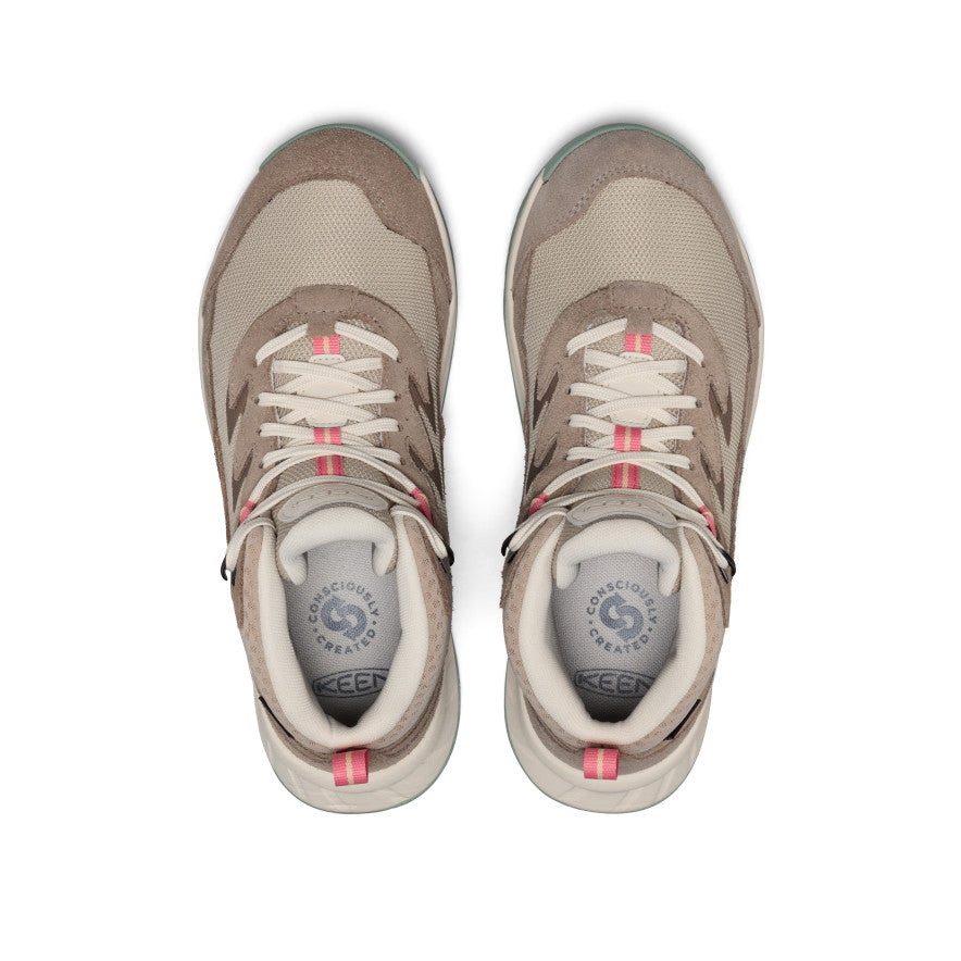 Women's Hightrail Waterproof Hiking Boot - Brindle/Pink Lemonade Brindle/Pink Lemonade - Image 4