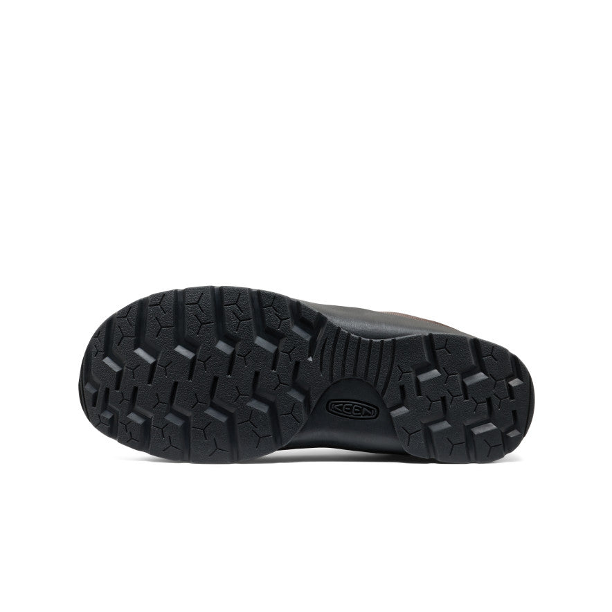 Women's Jasper SE2 Sneaker - Flux Chocolate Black rubber sole with deep aggressive tread and keen logo on the womens jasper se2 sneaker flux - Image 1