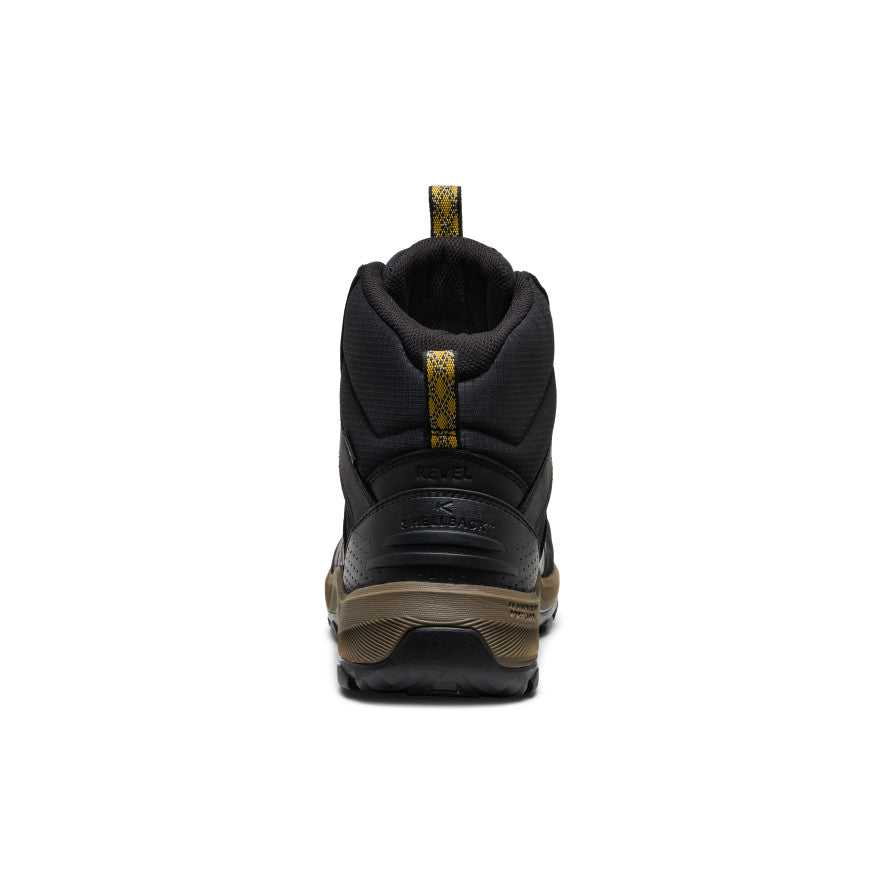 Men's Revel IV Polar Waterproof Boot - Black/Lemon Curry Black/Lemon Curry - Image 5