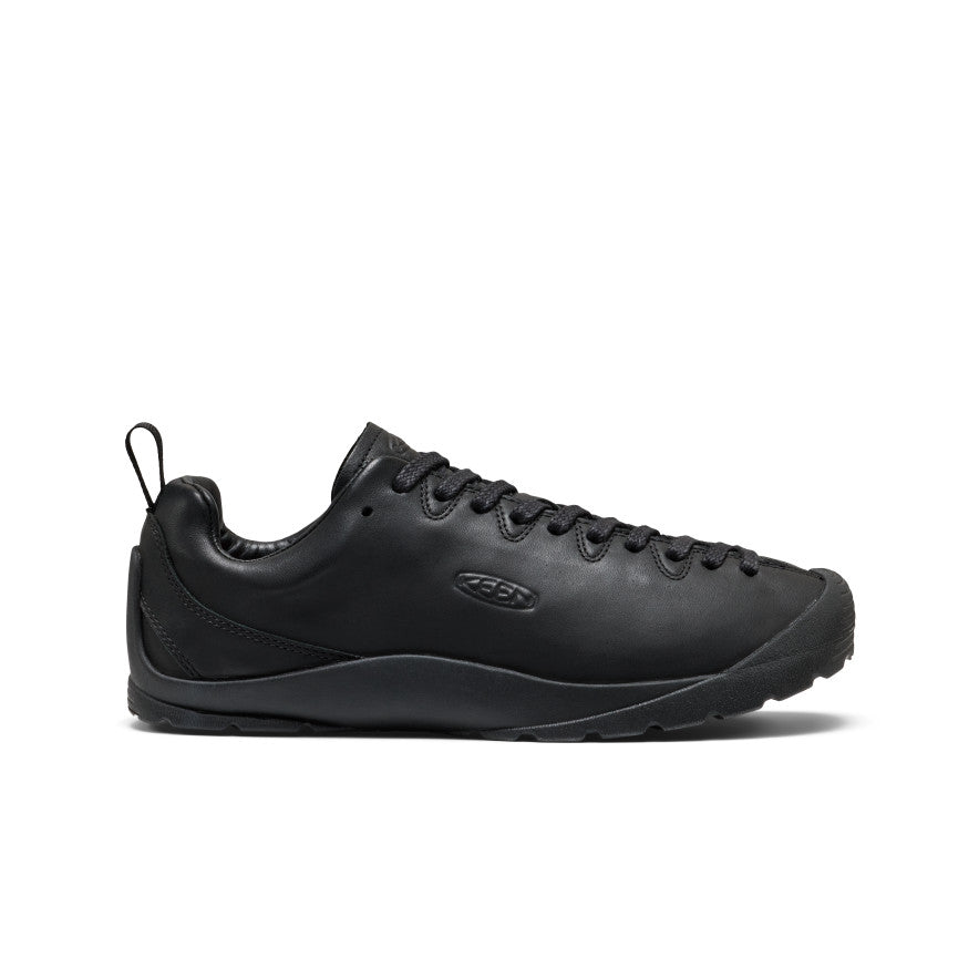 Women's jasper se1 sneaker in flux black leather with a sleek minimalist design and reinforced toe