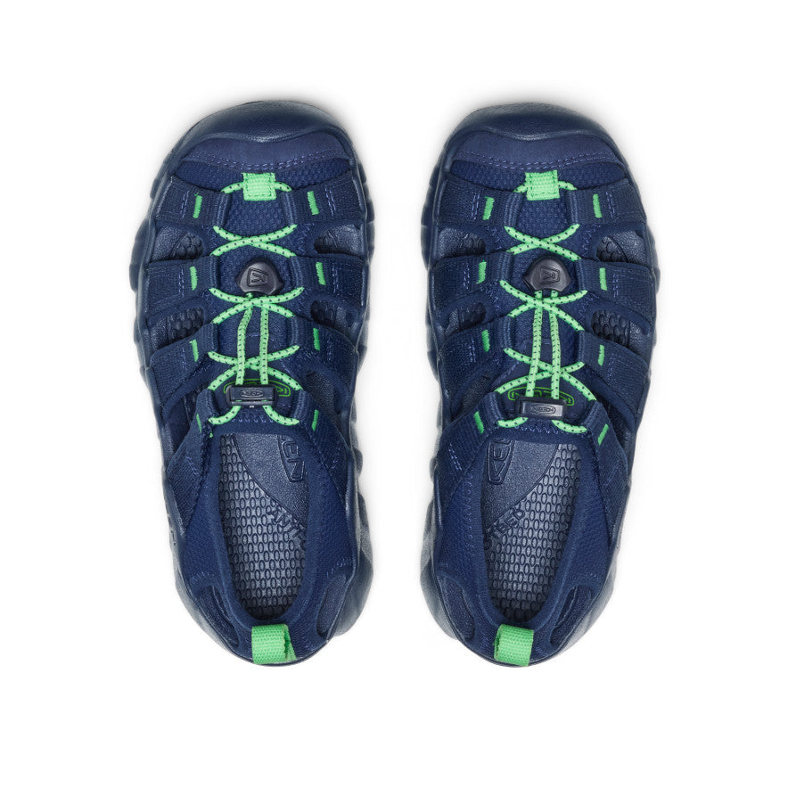 Big Kids' Hyperport H2 Sandal - Naval Academy/Vibrant Green Naval Academy/Vibrant Green - Image 4