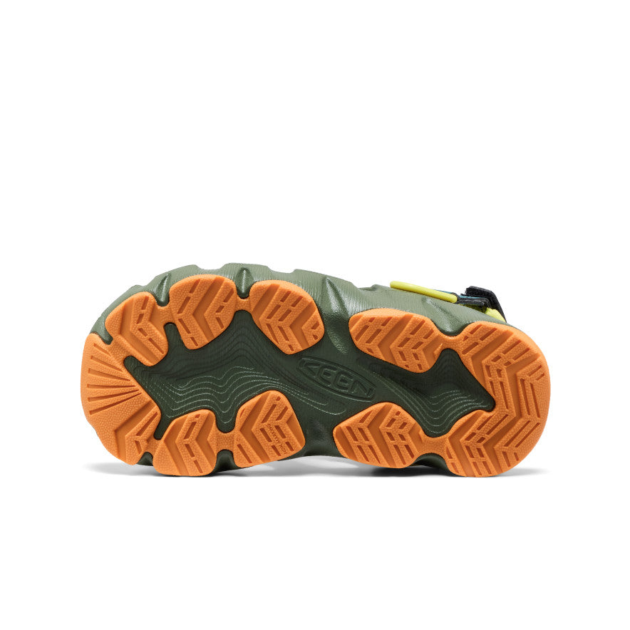 Little Kids' HyperFLT Clog - Bronze Green/Orange Peel Bronze Green/Orange Peel - Image 6