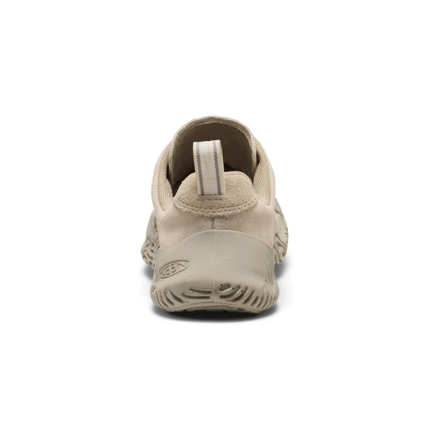 Women's Jasper Merko Sneaker - Birch/Plaza Taupe Beige women's Jasper Merko sneaker with suede upper and textured rubber sole in birch and plaza - Image 1