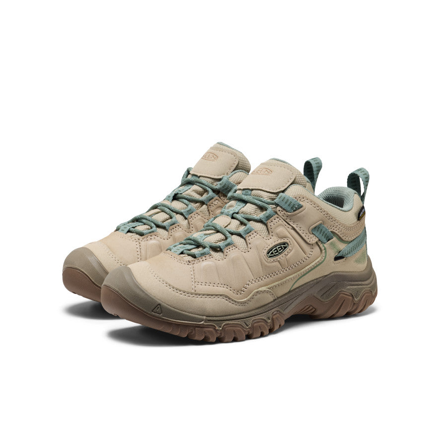 Women's Targhee IV Waterproof Hiking Shoe - Abbey Stone/Lily Pad Abbey Stone/Lily Pad