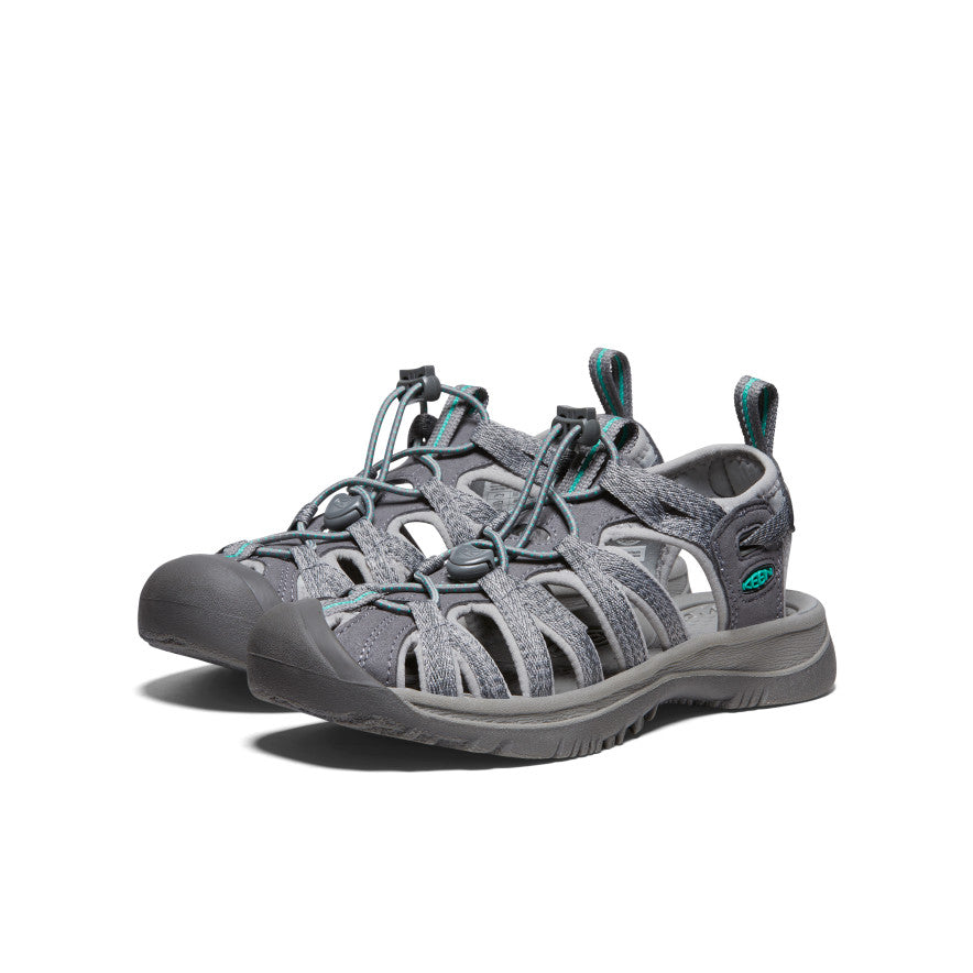 Women's Whisper - Medium Grey/Peacock Green Medium Grey/Peacock Green - Image 2