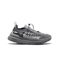 Men's UNEEK WK sneaker in magnet gray with macrame-style woven upper and rubber sole for casual wear