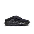 Women's hypowser wrap shoe black slip-on with velcro strap and textured rubber sole for comfort