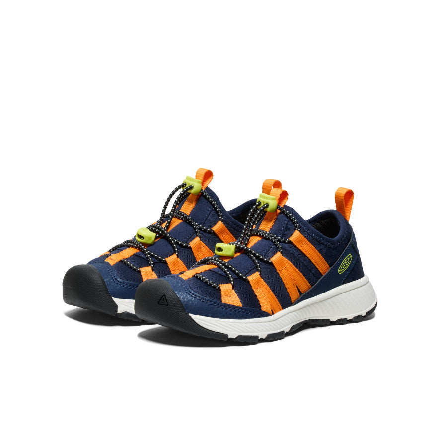 Little Kids' Motozoa Sneaker - Naval Academy/Bright Marigold Naval Academy/Bright Marigold - Image 2