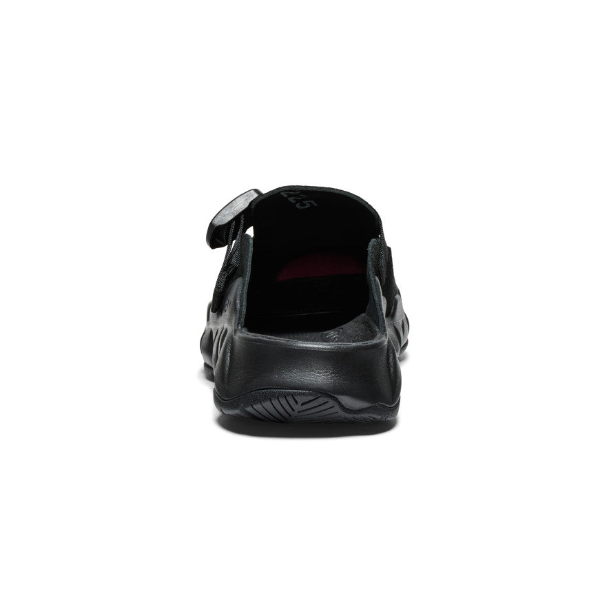 Men's Hyperport Leather Clog - Black/Black Black/Black - Image 5