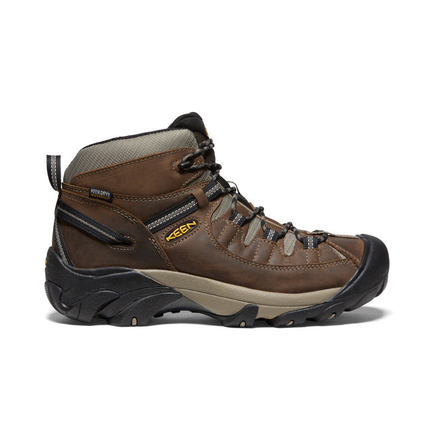 Men's Targhee II Waterproof Mid Wide - Shitake/Brindle Shitake/Brindle - Image 1