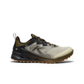 Men's zionic nxt waterproof hiking shoe in abbey stone and dark olive with black accents for trail