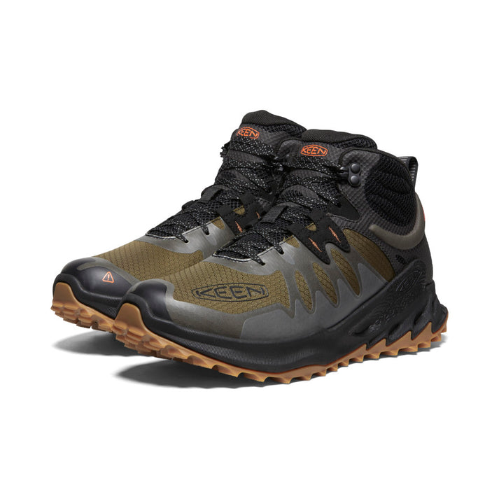 Men's Zionic Waterproof Hiking Boot Dark OlIVe (Green) – Keen Footwear UK