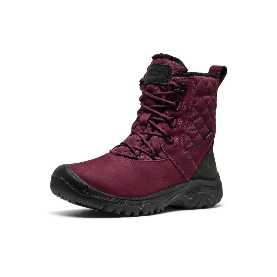 Women's Greta II Waterproof Boot - Fig/Black Fig/Black - Image 3