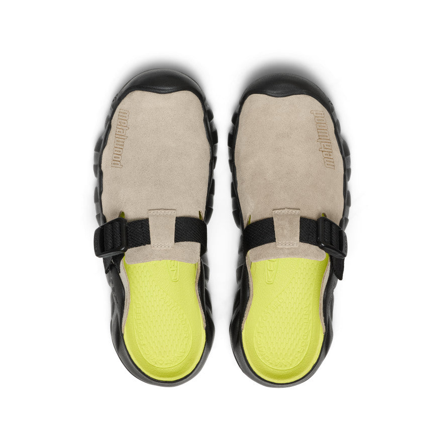 Men's Hyperport Leather Clog - Metalwood Plaza Metalwood Plaza - Image 4