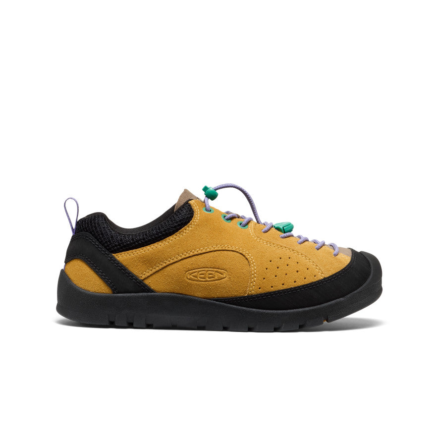KEEN Jasper W – Sneaker Donna In Pelle Scamosciata, Plantare In Sughero E Lattice, Suola Gomma Antiscivolo, Traspirante E Confortevole