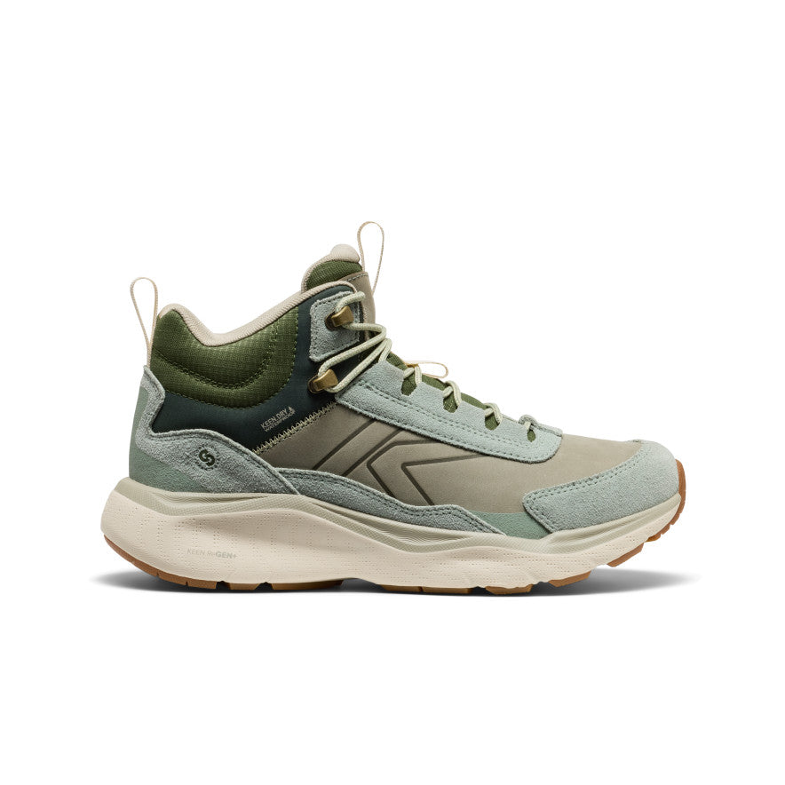 Women's Leiki Waterproof Leather Hiking Boot - Iceberg Green/Bronze Green Iceberg Green/Bronze Green - Image 1