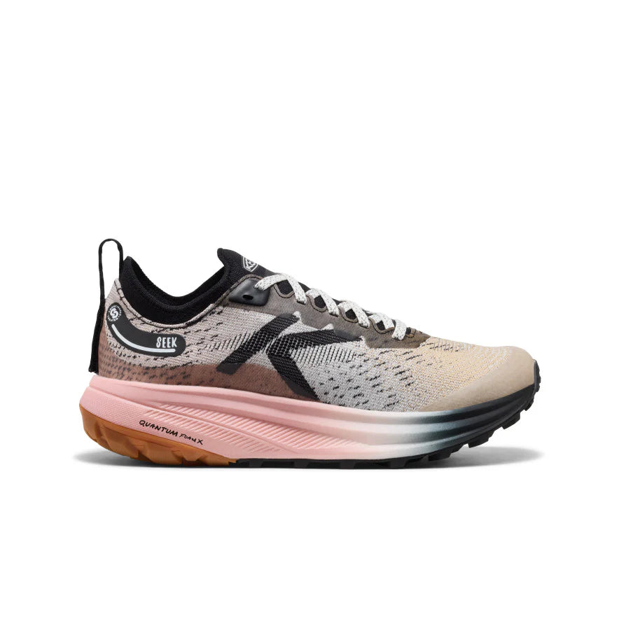 Women’s Seek Trail Running Shoe - Black/Sunset Sand