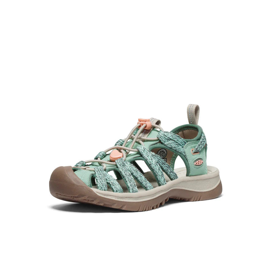 Women's Whisper - Granite Green/Peach Parfait